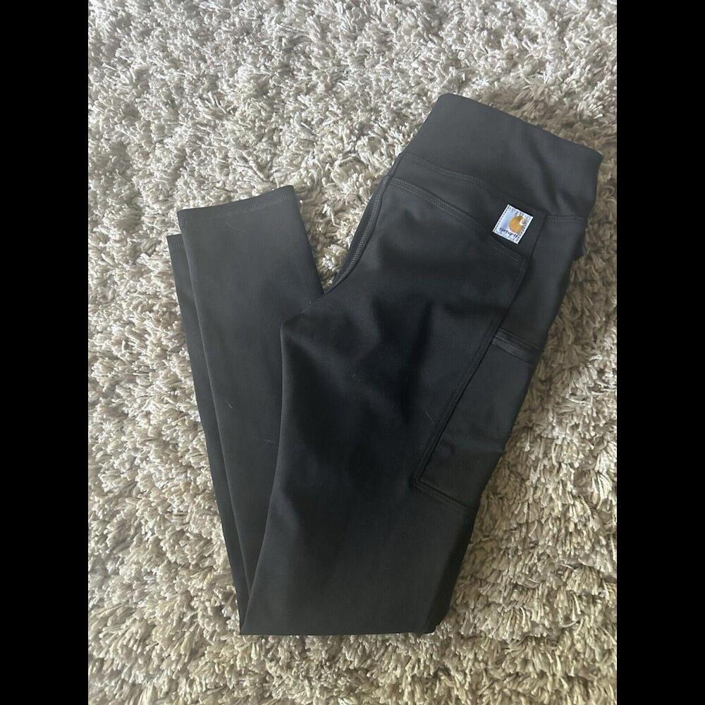 Carhartt Women’s Force Fitted Lightweight Utility Legging Black Regular X Small